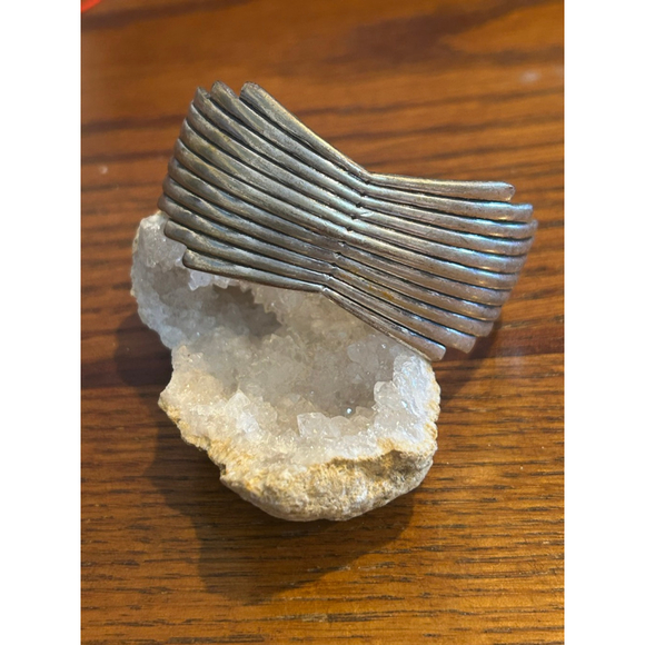 Lucky Brand Jewelry - Women's Lucky Brand Silver Cuff Bracelet Size 6
